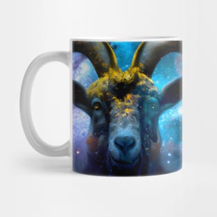 Painted Goat Mug